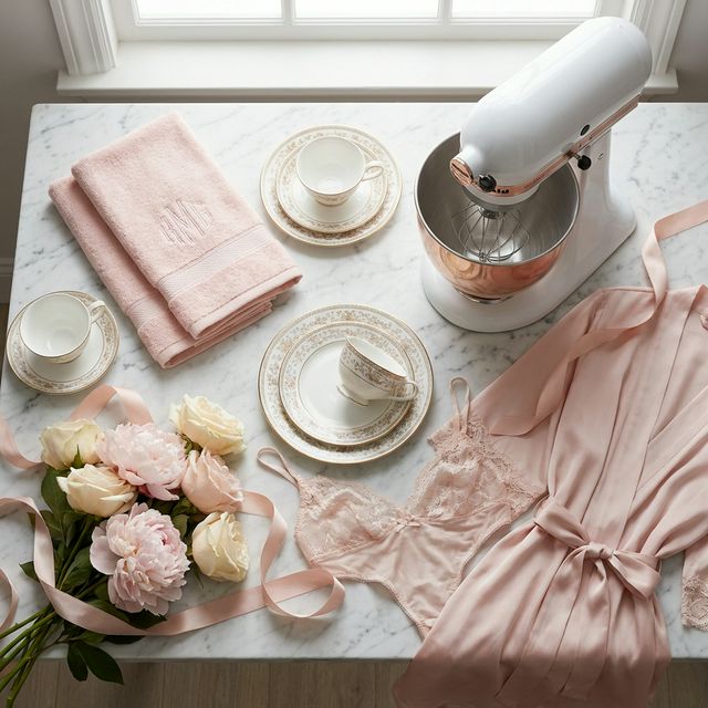 Gelin Çeyizi Koleksiyonu Flatlay