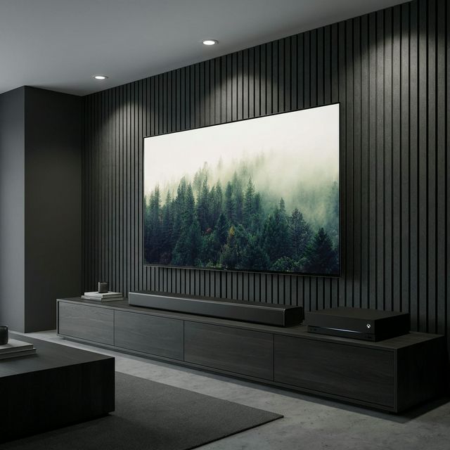 Modern televizyon ve ses sistemi